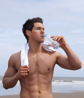 beach exercise requires a little planning make sure you bring water
