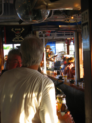 upstairs deck at billy's stonecrab bar