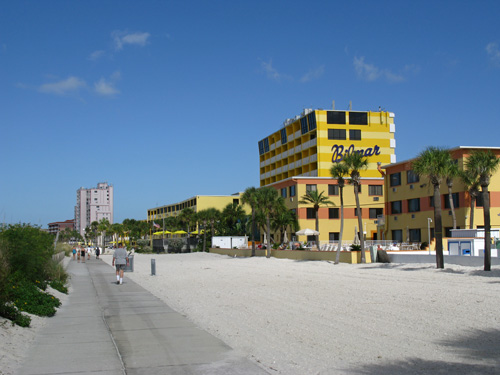 black friday shopping on the beach