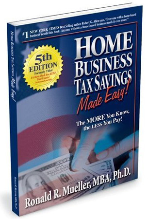 ron mueller will show you how to document legal tax writeoffs for your home based business
