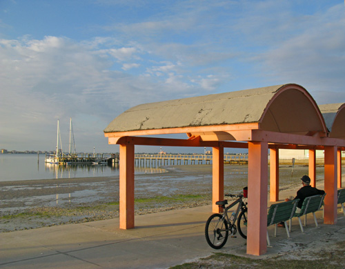 Another retiree had plans for a breakfast ride in Gulfport FL.