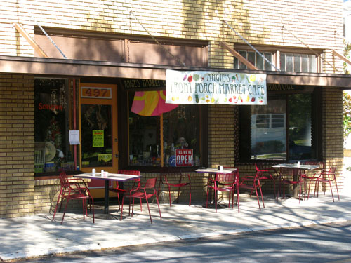 historic round lake park angie's front porch market cafe