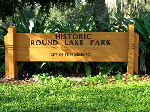 historic round lake park st petersburg fl