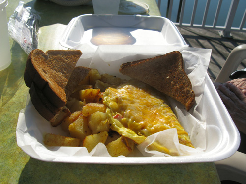breakfast at jimmy guanas indian rocks beach fl western omelet