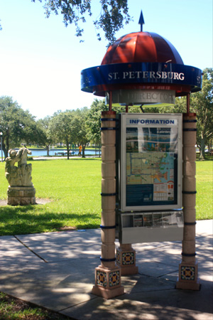 north straub park has a city directory on the west side