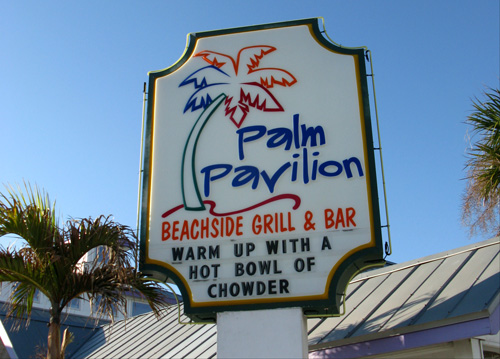 dinner at pal pavilion clearwater beach fl
