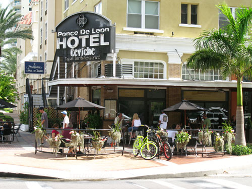 pioneer park walkers like to eat at ceviches in st petersburg fl