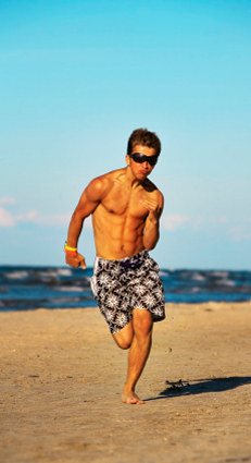 make beach running and fat loss compatible