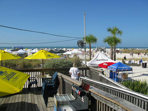 sand sculpture contest 2010 treasure island florida crowd