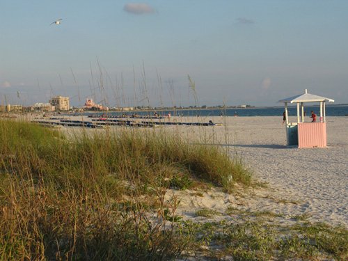 dinner at jimmy b's beach bar look at st pete beach