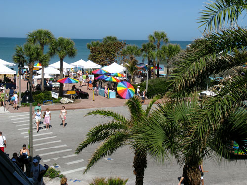 hurricane restaurant 2nd floor view of pass-a-grille beach