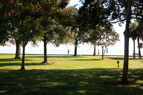 elva rouse park runners st. petersburg florida sign