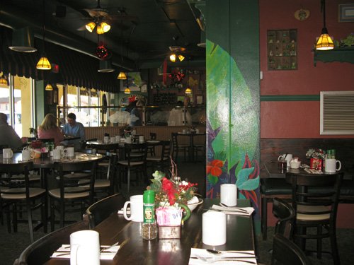 frog pond restaurant north redington beach fl on gulf blvd inside view