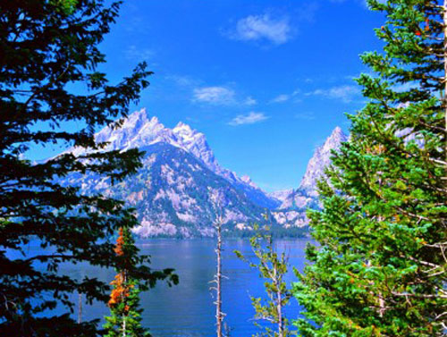 Grand Teton National Park - Jenny Lake Overlook.