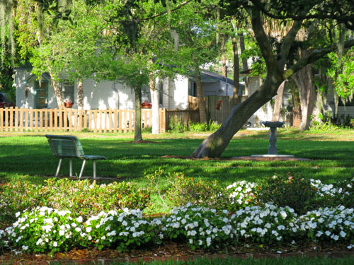 City park in Gulfport FL.