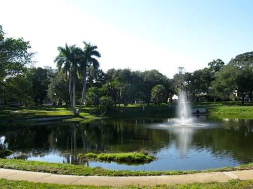 historic round lake park overview