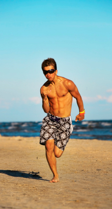 be sensible in your beach interval workouts