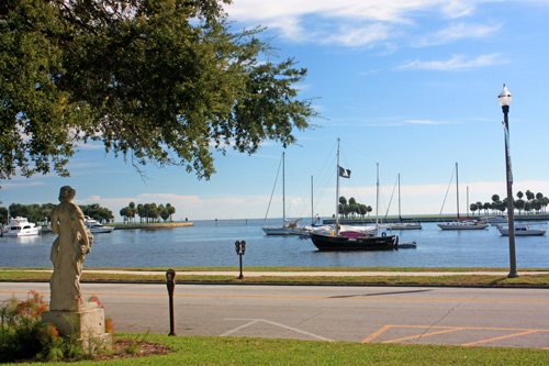 north straub park st. petersburg florida sign