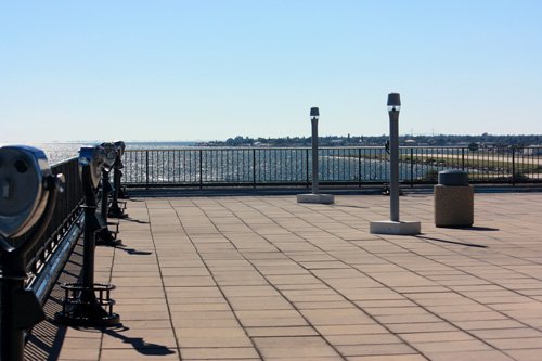 on top of st pete pier view south