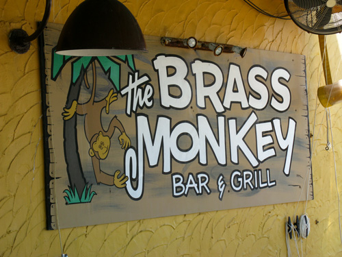 pass-a-grille historic district brass monkey bar on 8th avenue