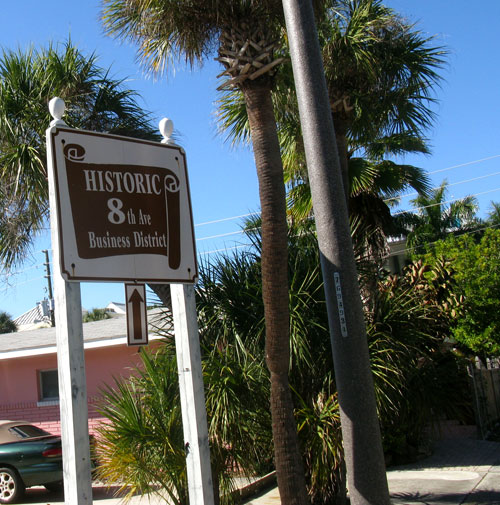 pass-a-grille historic district sign
