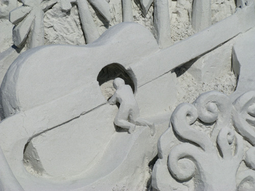 sand sculpture contest 2010 treasure island florida lucinda wierenga piece sand sculpture detail