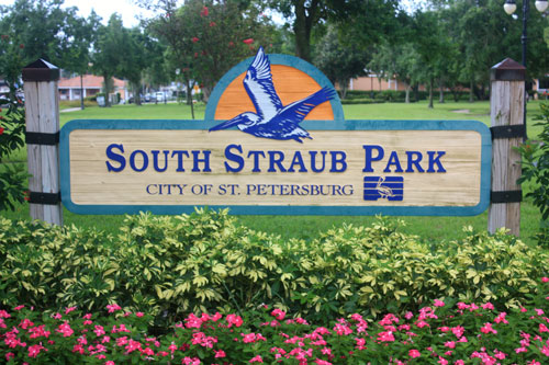 south straub park in downtown st petersburg florida