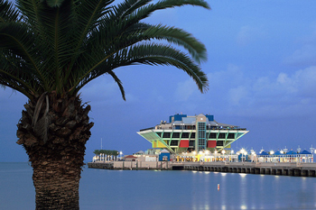 st pete pier at night