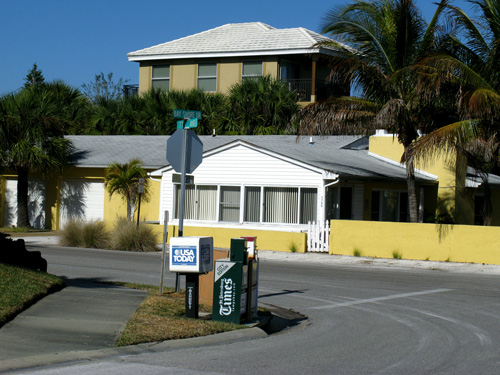 sunset beach boardwalk 