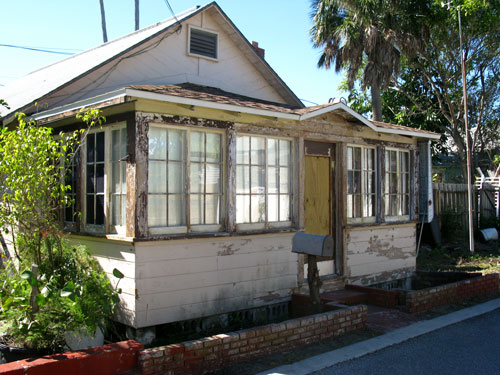 sunset beach florida neighborhood rustic home