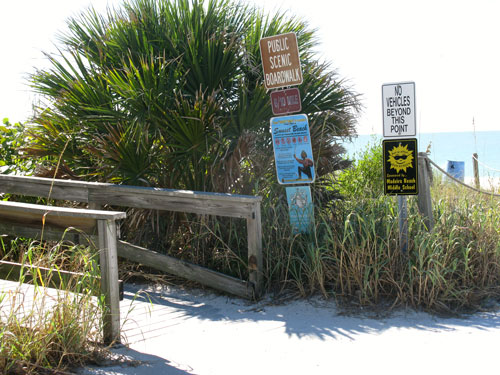 sunset beach florida scenic boardwalk