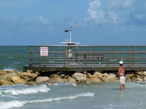 treasure island johns pass jetty